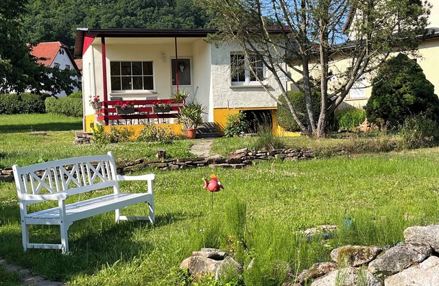 Vacation home on the Rennsteig directly on the Rennsteig, near the Wartburg, surrounded by greenery