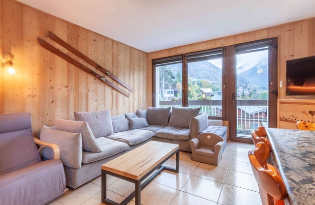 Val d'Aulps 1 Nice 2 bedrooms and renovated apartment, with balcony