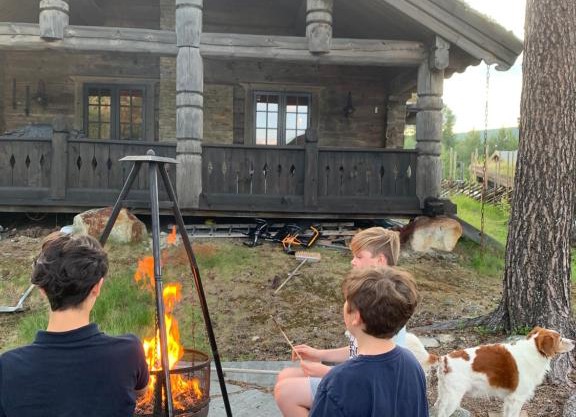 Valdes Laftet tømmerhytte