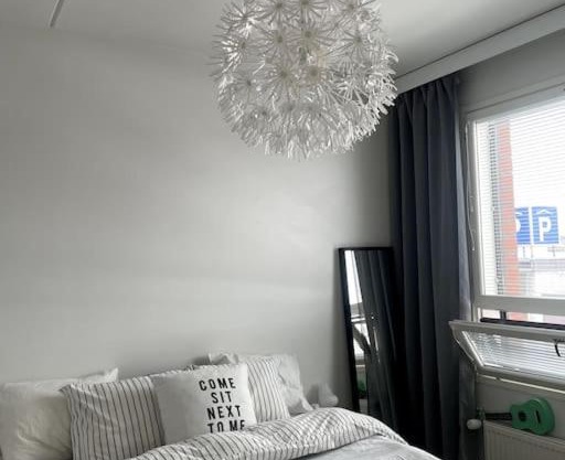 Valoisa kaksio Lutakosta