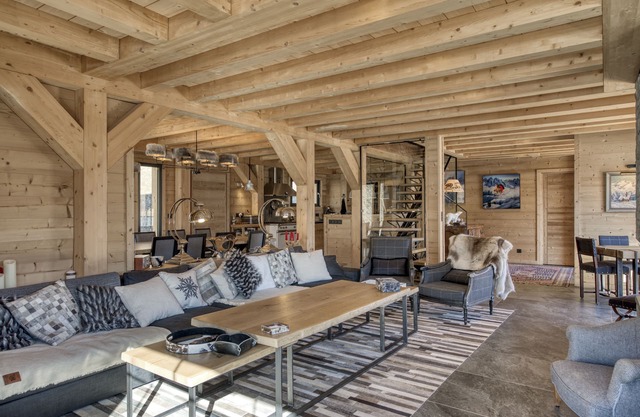 Vaste Chalet au Bettex, Avec vue Magique sur le Mont Blanc