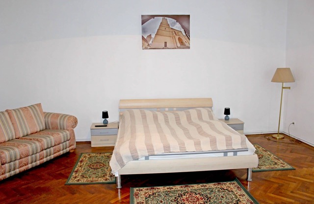 Very spacious apartment in the old city center of Medias