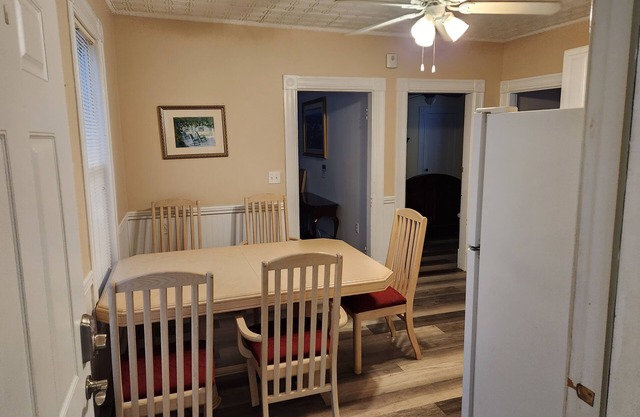 Very spacious, clean, and comfortable first floor unit. Close to major highway!