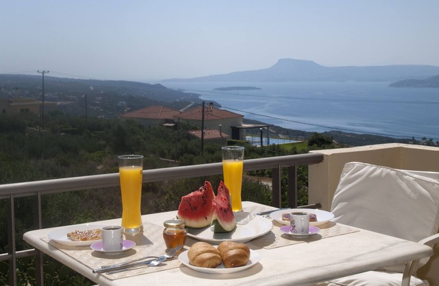 View to an unforgettable landscape, in touch with the Cretan nature