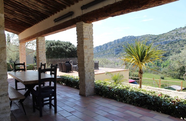 villa at the foot of the Ardeche gorges