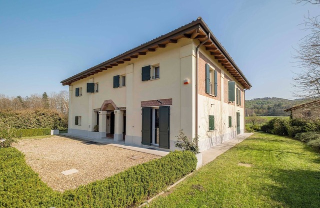 Villa Corte dello Zanchino, surrounded by greenery