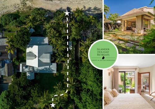 Villa du Lagon, à 50m de la plage avec piscine privée