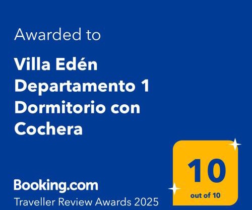 Villa Edén Departamento 1 Dormitorio con Cochera