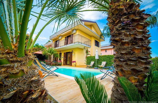 VILLA ETNA COCUS WITH PRIVATE POOL AT THE SLOPES OF THE VOLCANO