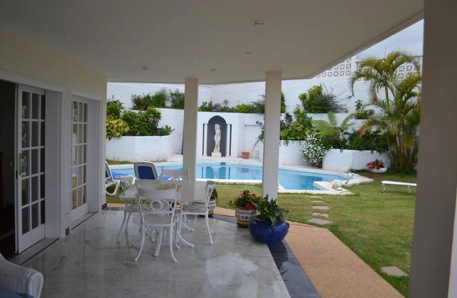 Villa 'Famosa 2' with Sea View, Shared Pool & Wi-Fi