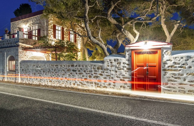 Villa Gaia Syros | 1800's Stone Building