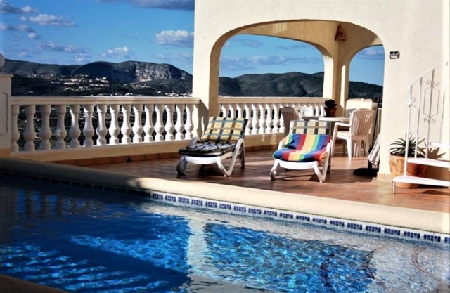 Villa KALI - gigantic view of the sea and the mountains; with private pool
