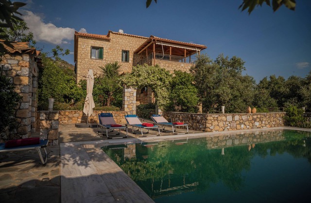 Villa Kamares-a luxury family-friendly home with pool, and lots of outdoor space