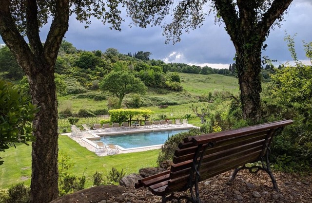 Villa La Cascata with swimming pool