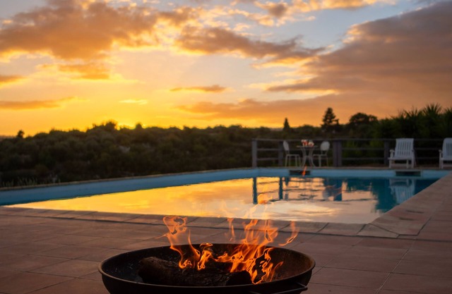 Villa Lenzo, an oasis of peace on the Anapo Valley.