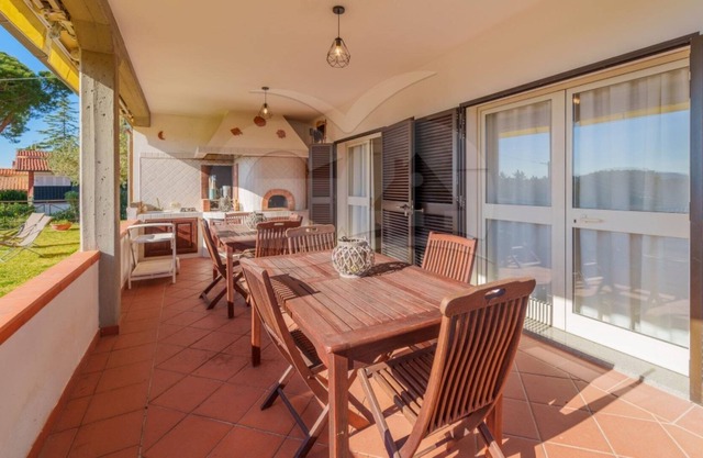 Villa Magazzini with large garden with portico and outdoor kitchen and all possible internal comfort