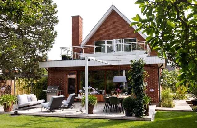Villa Magnolia Limhamn, retro design in the 60s with pool