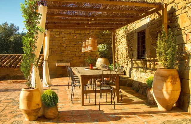 Villa "Mas Girbau" with Mountain View, Private Terrace & Wi-Fi
