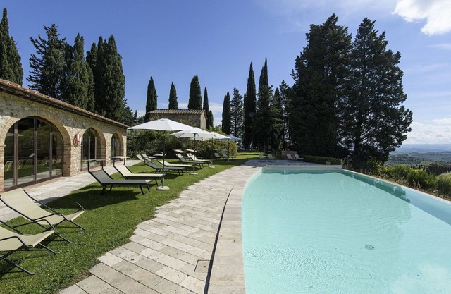 Villa Montecarulli in San Gimignano private pool