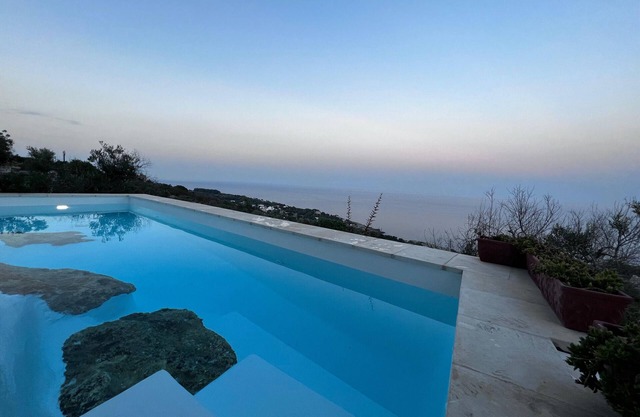 Villa 'Novaglie' with Sea View, Private Pool and Air Conditioning