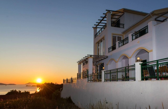 Villa Panayia - large private villa with pool and amazing sea and sunset views