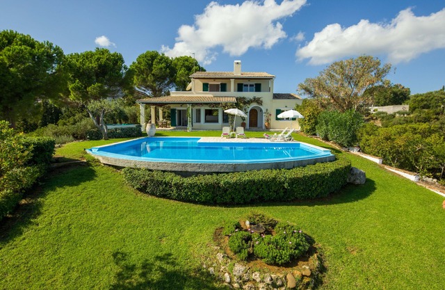 Villa Pelagos undoubtedly has one of the best views in Corfu.