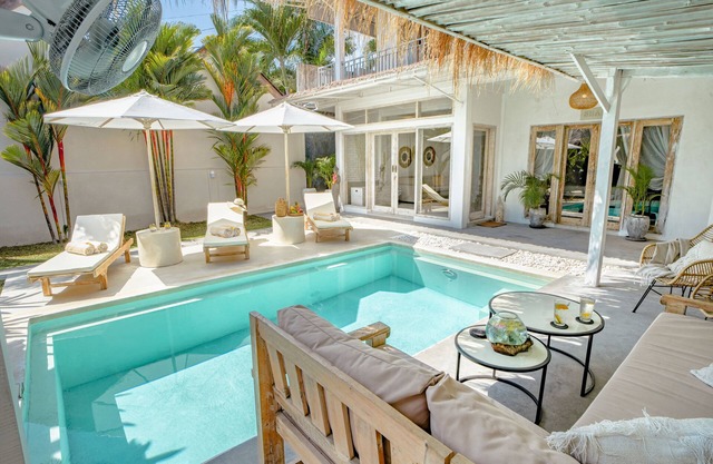Villa Piece Of Peace private 3 BR with large pool and garden
