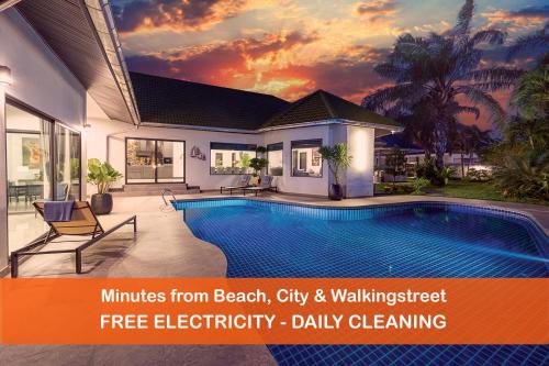 Villa Waree minutes to City and Beach, Free electricity