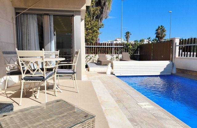 Villa with private pool at the Vista Bella Golf course