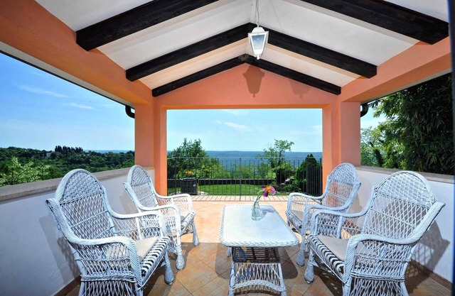 Villa with private pool located within the greenery of Mediterranean nature.