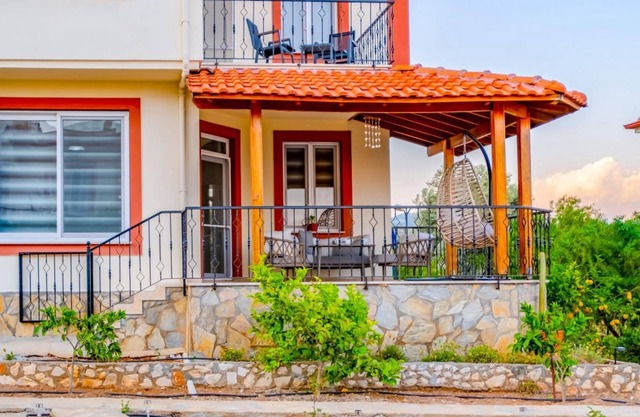 Villa with Shared Pool and Sea View in Seydikemer