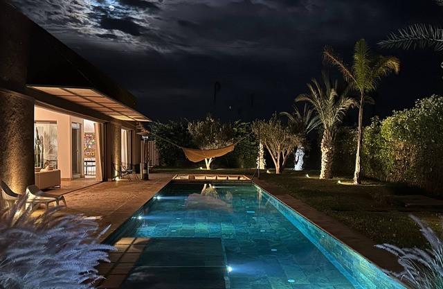 Villa Zen'O | Hot Pool | Palmeraie view