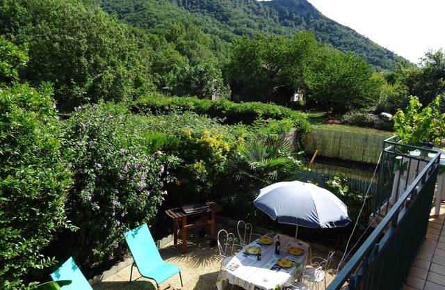 Village house at the foot of the Pyrenees