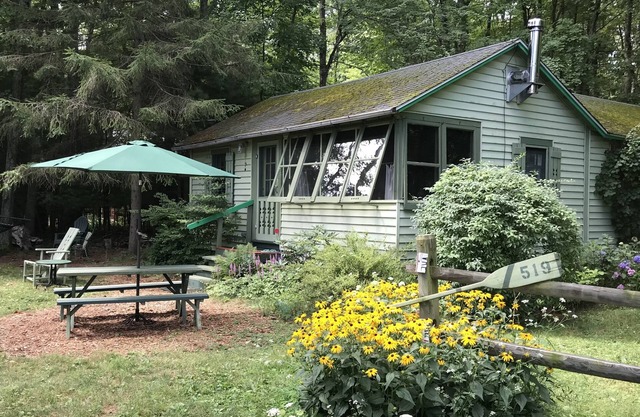 Vintage 50's lake cabin featured in Fresh Cottage Magazine's 'dream retreats'