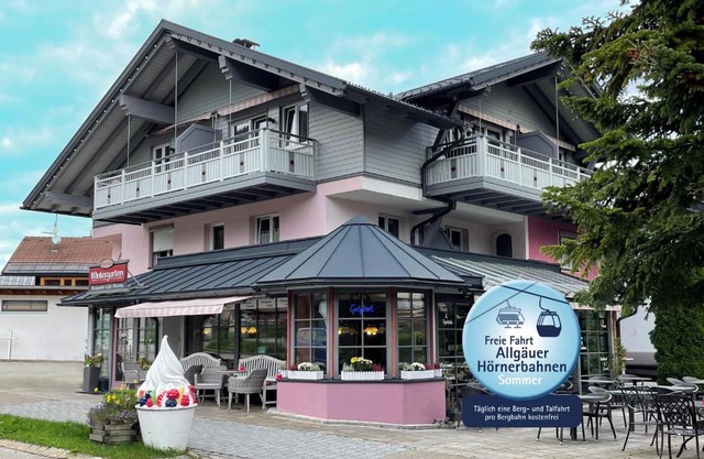 Vintage Hotel Charivari- Sommer Hörnerbahnen kostenlos mit Restaurant