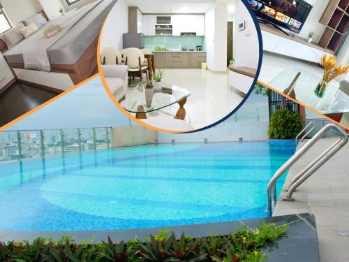 VIP-Botanica Premier Apt -Super airy corner apartment-gym & pool Free-Near Airport-Luxury