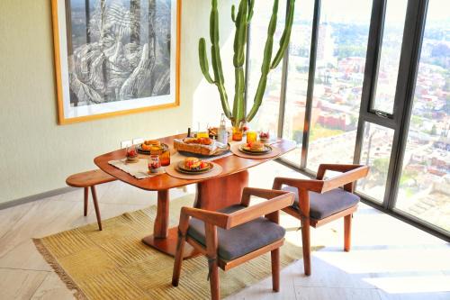 Volcano View Loft, Puebla Skyline