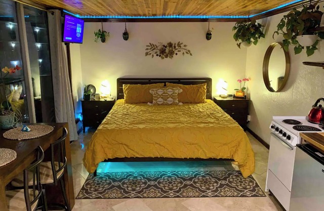 Waikiki Magic; Full Kitchen Studio Condo with WiFi, AC, Mountain & Canal Views