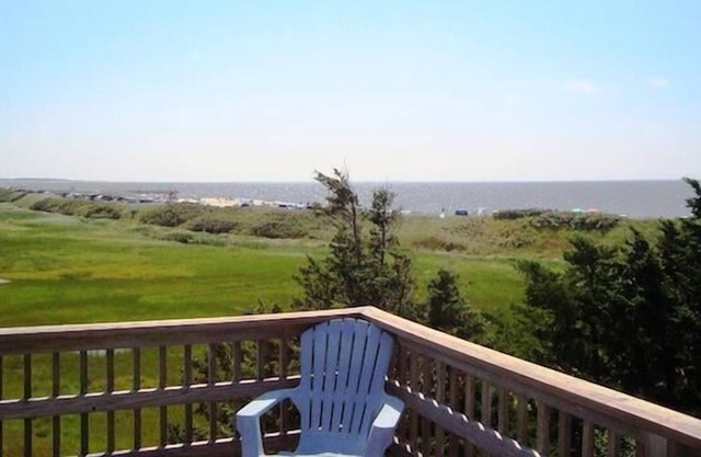 Walk to Beach Water Views Wraparound Deck WiFi Deja View
