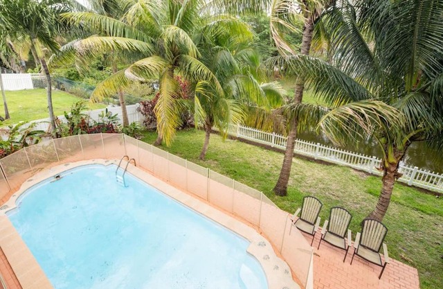 Waterfront 2-Story Villa with Heated Pool