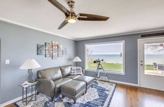 Waterfront Algoma Vacation Rental on Lake Michigan