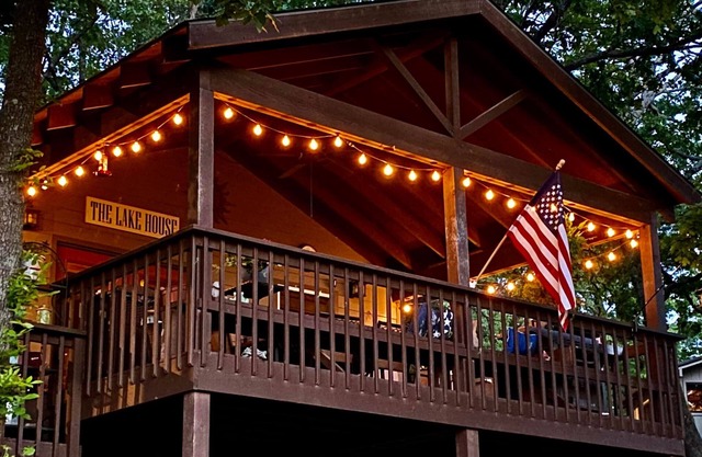 Waterfront Cabin w/Decks Galore on Grand Lake O' the Cherokees