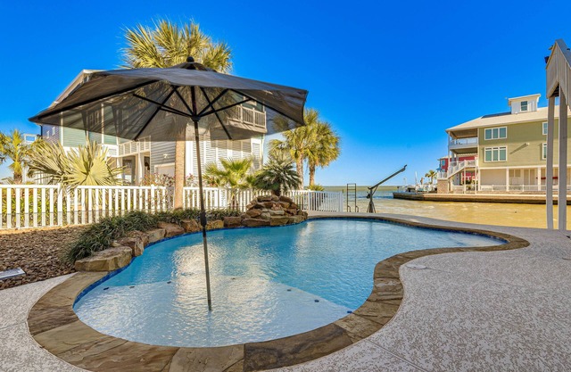 Waterfront Galveston Bay Home w/Private Pool!