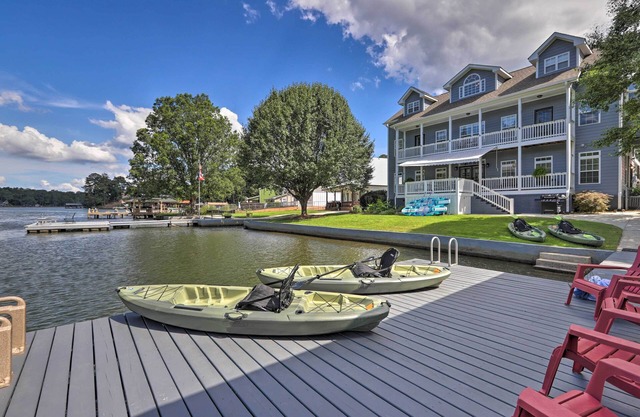 Waterfront Home on Jackson Lake w/Dock