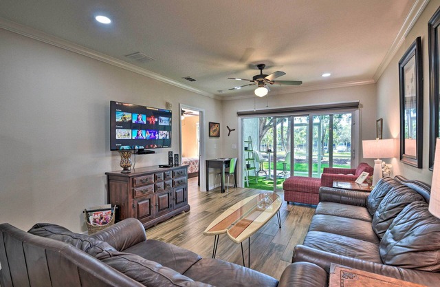Waterfront Palm Coast Condo w/Boat Dock & Pool!