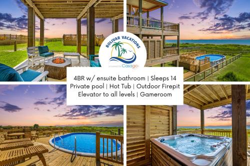 Wayward Sun Luxury 4BR Gulf Retreat w Pool, Hot Tub & Elevator