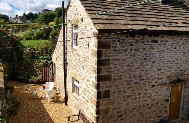 West end cottage and Shippon, Eyam,Peak District .