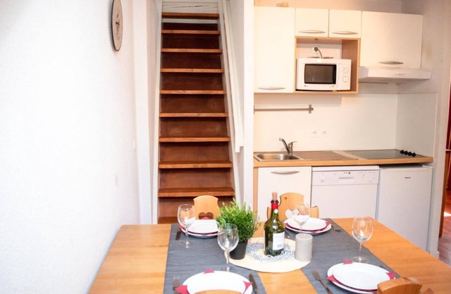 Wifi, 1st floor, balcony, tv, ski locker, 45m², Saint Lary Soulan