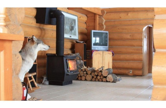 Wilderness Log Home.