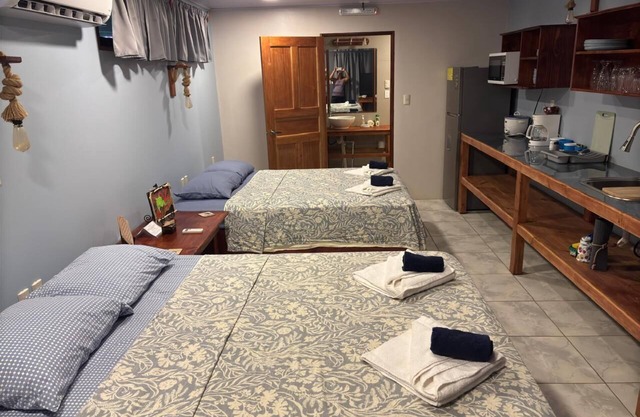 Willy's Fish Camp. All rooms have an ocean view from lodgings nestled hillside!
